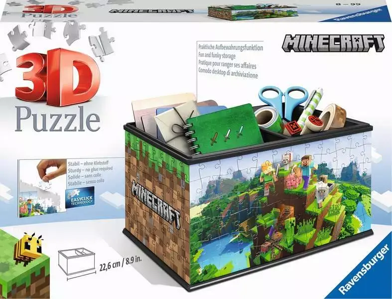 Ravensburger Ravensburger Puzzle 3D Minecraft Storage Box 223pc