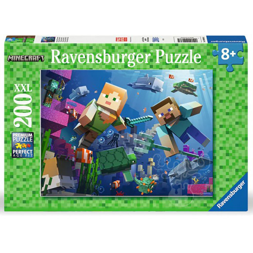 Ravensburger Ravensburger Puzzle 200pc Minecraft