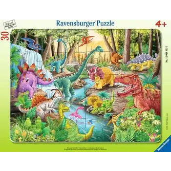 Ravensburger Ravensburger Frame Puzzles 30pc Dinosaur Roar