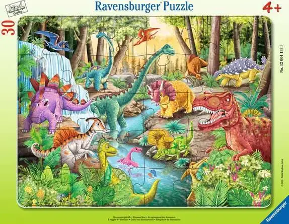 Ravensburger Ravensburger Frame Puzzles 30pc Dinosaur Roar