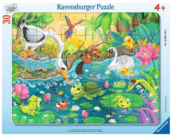 Ravensburger Ravensburger Frame Puzzles 30pc Summer at the Pond