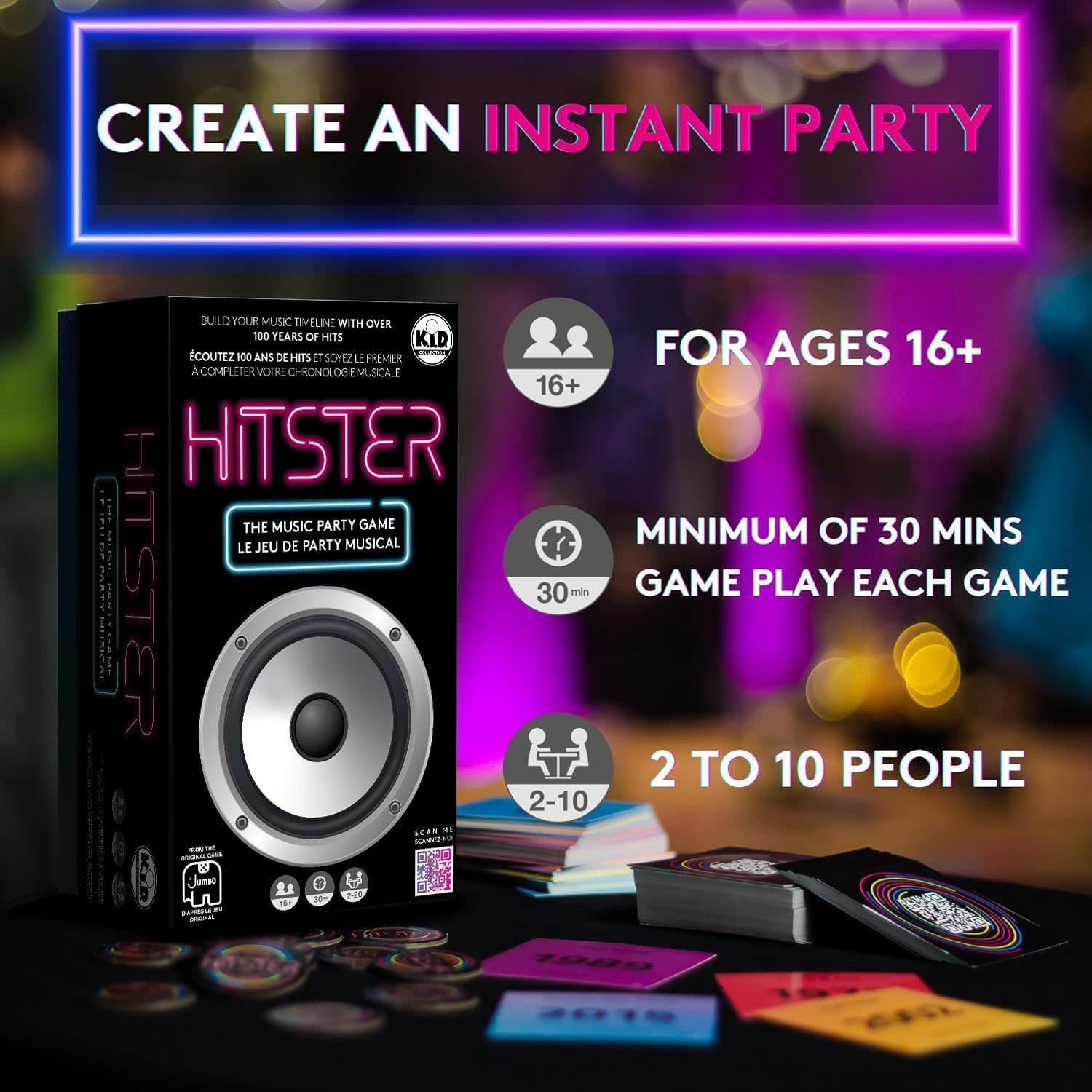 Hitster Musical Party Game