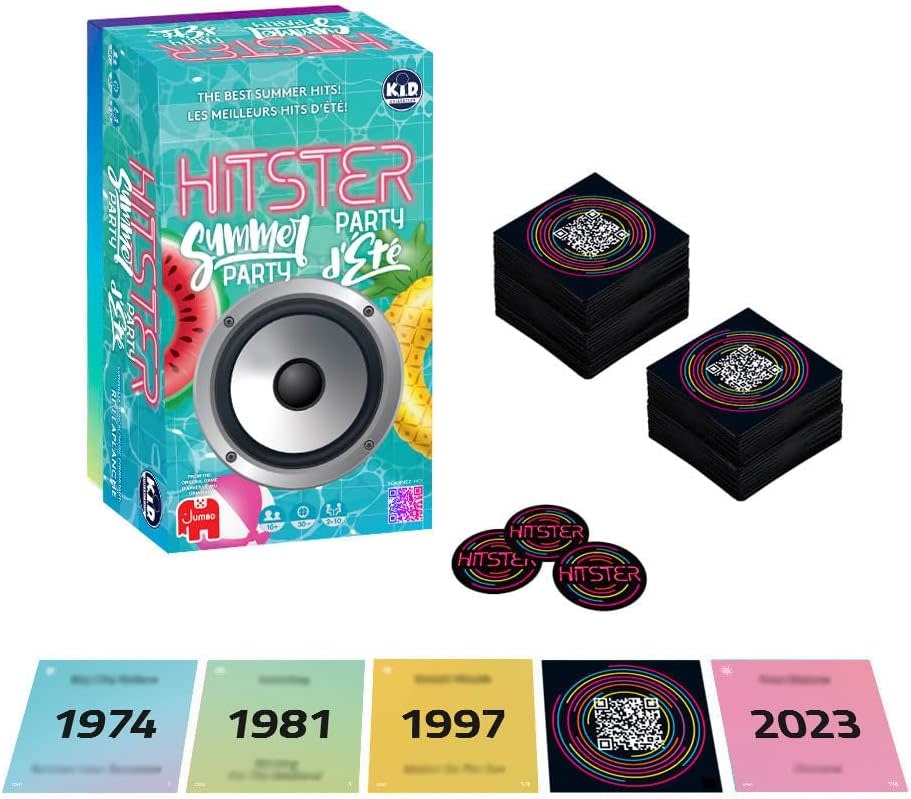 Hitster Musical Party Game - Summer