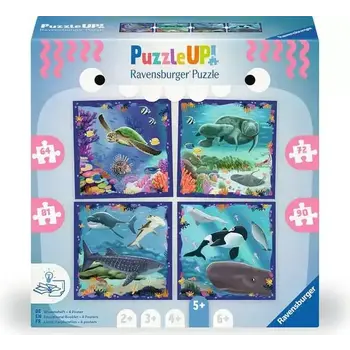 Ravensburger Ravensburger Puzzle UP! 64/72/81/90pc Ocean Life