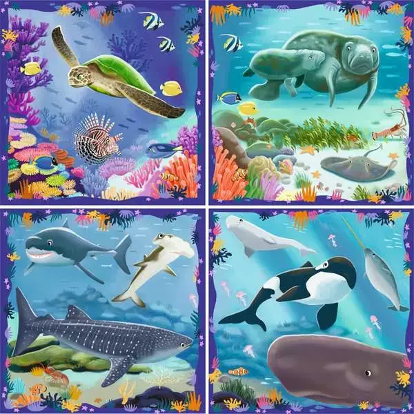 Ravensburger Ravensburger Puzzle UP! 64/72/81/90pc Ocean Life