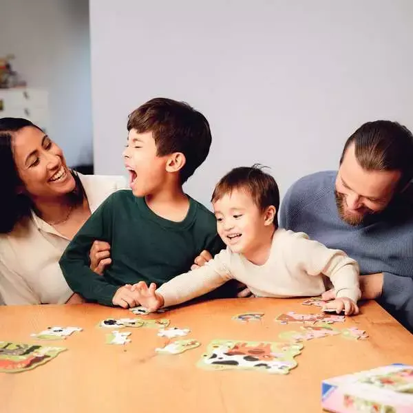 Ravensburger Ravensburger Puzzle UP! 4/6/8/10pc Farm Animals