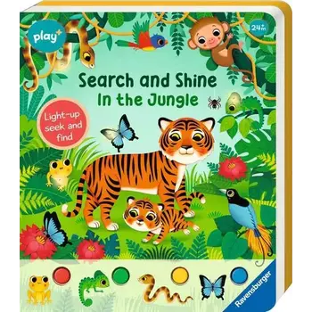 Ravensburger Play + Book Search and Shine: In the Jungle
