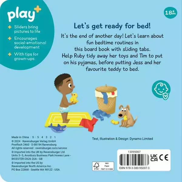 Ravensburger Play + Book Me and My Day: Bedtime