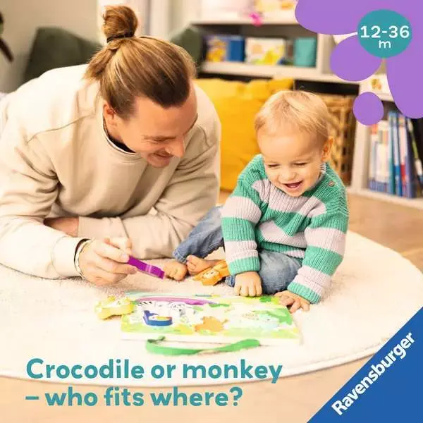 Play + Wooden Puzzle: Jungle