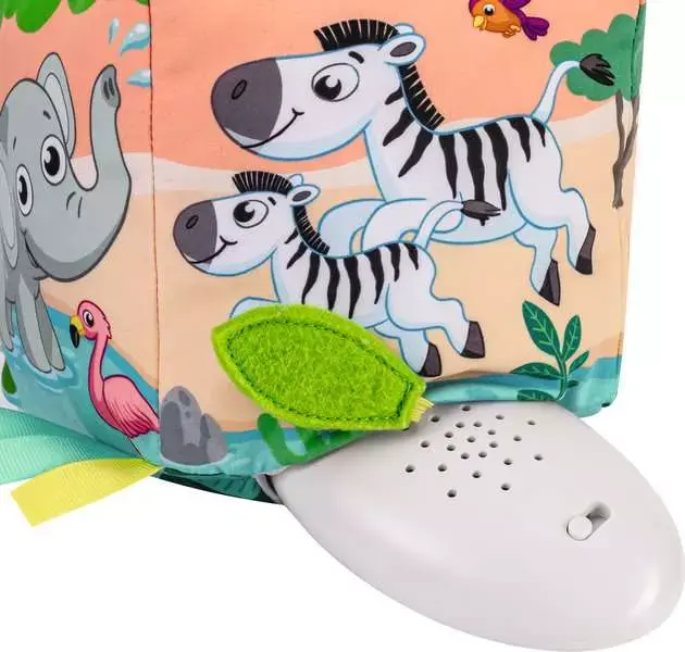 Play + Roll & Play Sound Cube: Wild Animals