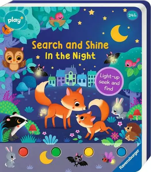 Ravensburger Play + Book Search and Shine: In the Night