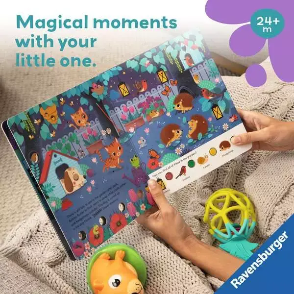 Ravensburger Play + Book Search and Shine: In the Night