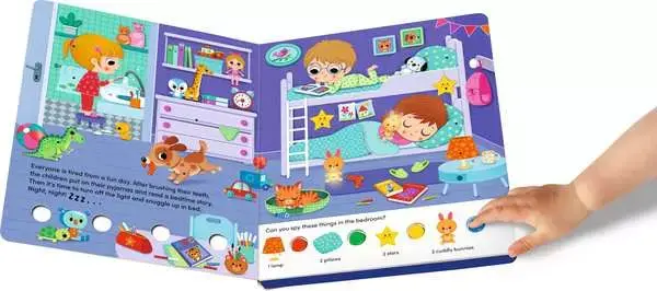 Ravensburger Play + Book Search and Shine: In the Night
