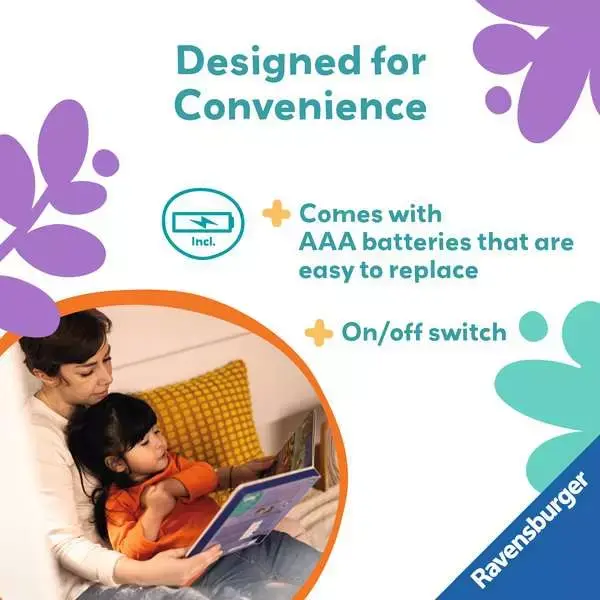 Ravensburger Play + Book Search and Shine: In the Night