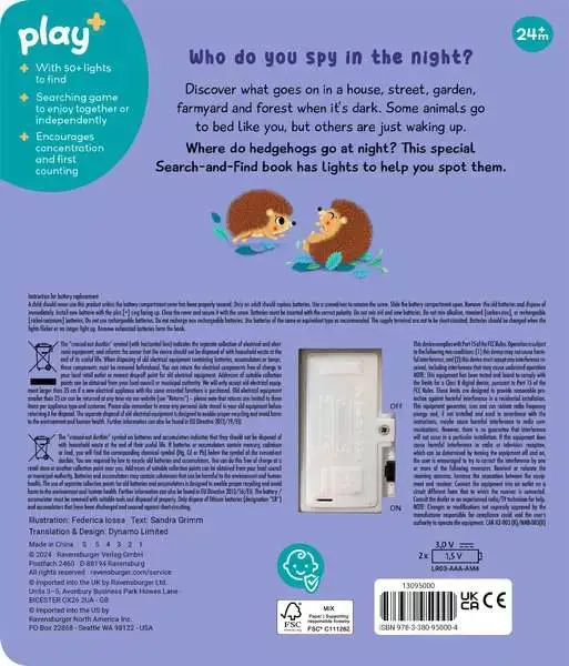 Ravensburger Play + Book Search and Shine: In the Night