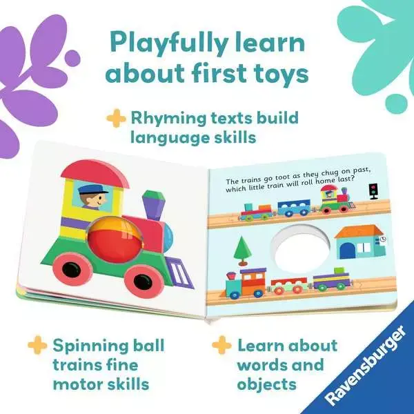 Ravensburger Play + Book Ready, Steady, Shake: First Toys