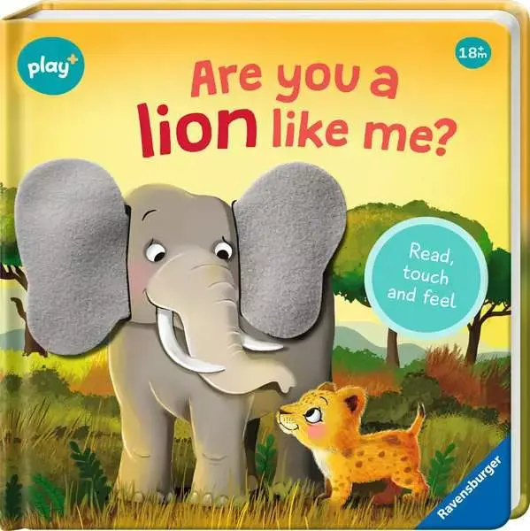 Ravensburger Play + Book Are You A Lion Like Me?