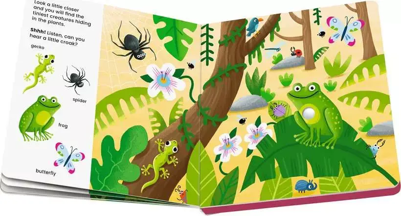 Ravensburger Play + Book Shh... Who's There? Jungle Animals