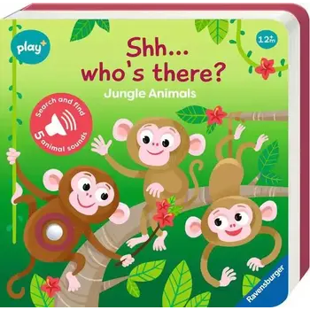 Ravensburger Play + Book Shh... Who's There? Jungle Animals