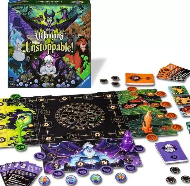 Disney Villainous Unstoppable Board Game