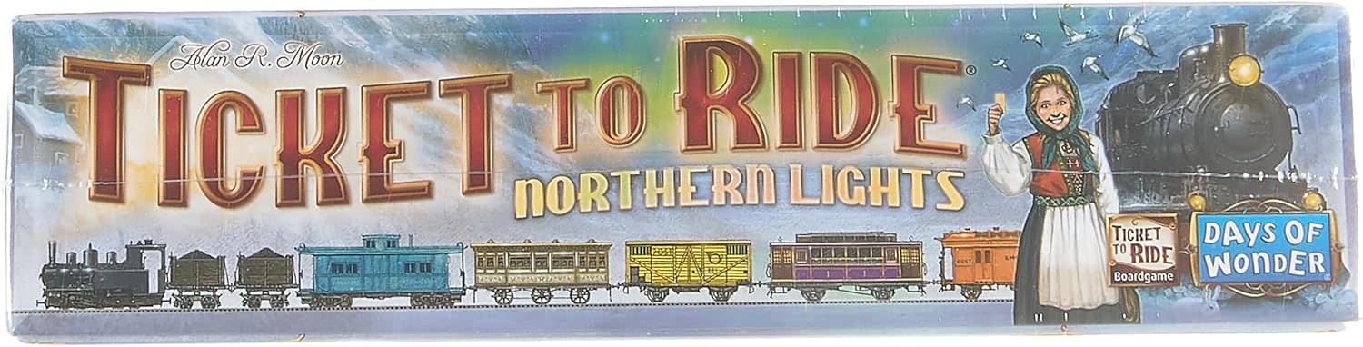 Days of Wonder Ticket to Ride Northern Lights Game