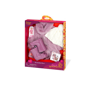 Our Generation Our Generation Doll Deluxe Outfit: Wonderfully Warm Sherpa Coat with Pompom Hat