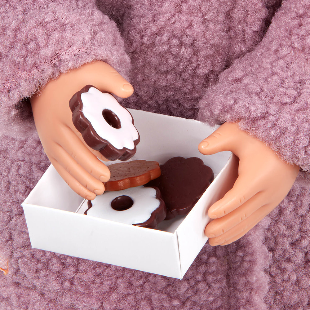 Our Generation Our Generation Doll Deluxe Outfit: Wonderfully Warm Sherpa Coat with Pompom Hat