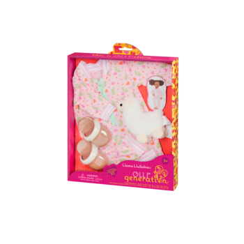 Our Generation Our Generation Doll Outfit: Llama Llullabies Pyjama