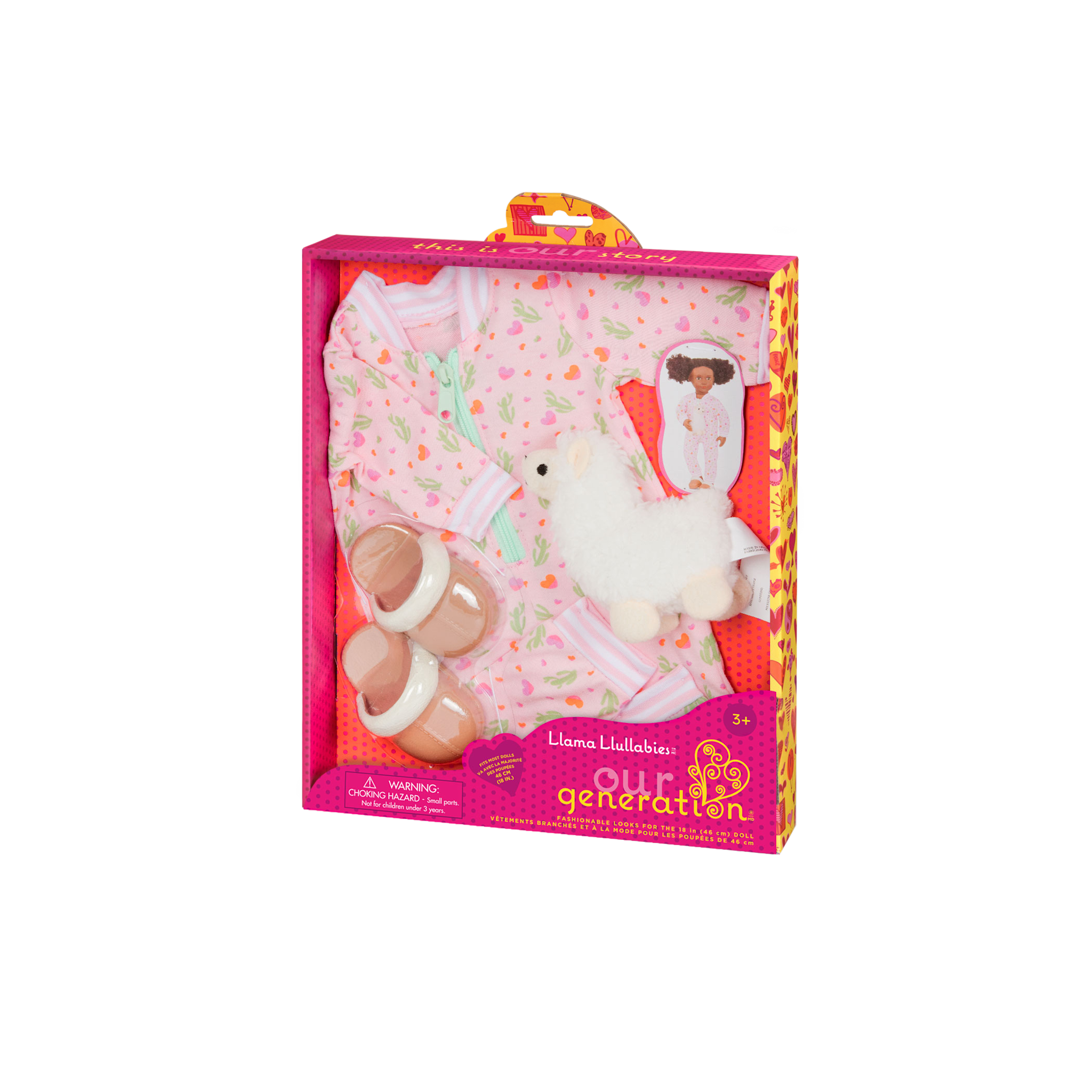 Our Generation Our Generation Doll Outfit: Llama Llullabies Pyjama