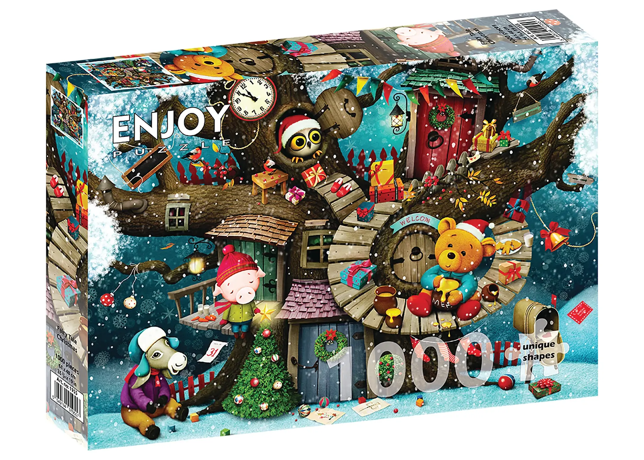 Enjoy Puzzle 1000pc Fairy Tale Christmas