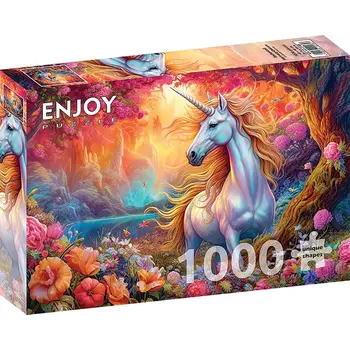 Enjoy Puzzle 1000pc Enchanted Harmony Unicorn
