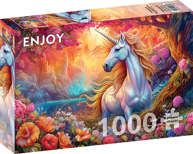 Enjoy Puzzle 1000pc Enchanted Harmony Unicorn
