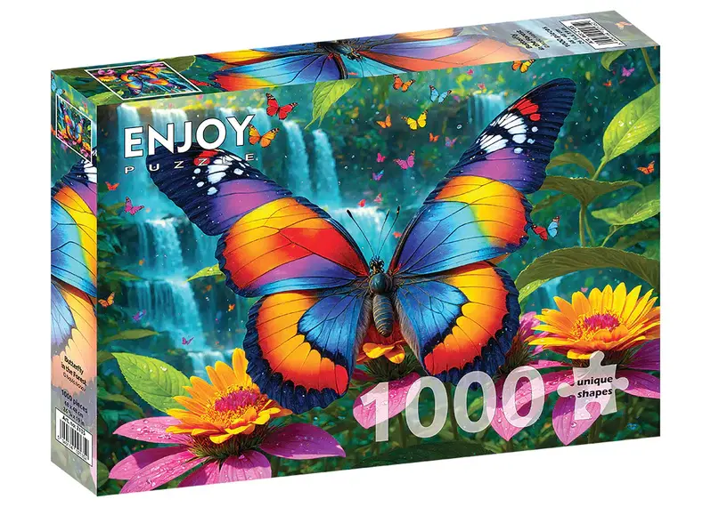 Enjoy Puzzle 1000pc Butterfly in the Forest