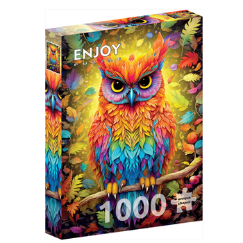 Enjoy Puzzle 1000pc Autumnal Owl