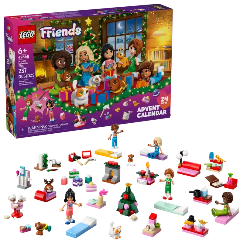 Lego Advent Calendar Friends 2025 Minds Alive! Toys Crafts Books