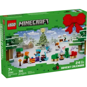 Lego Lego Advent Calendar Minecraft 2025