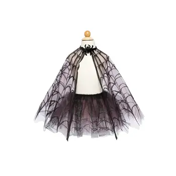 Great Pretenders Spider Witch Tunic, Cape & Headband Size 5-6