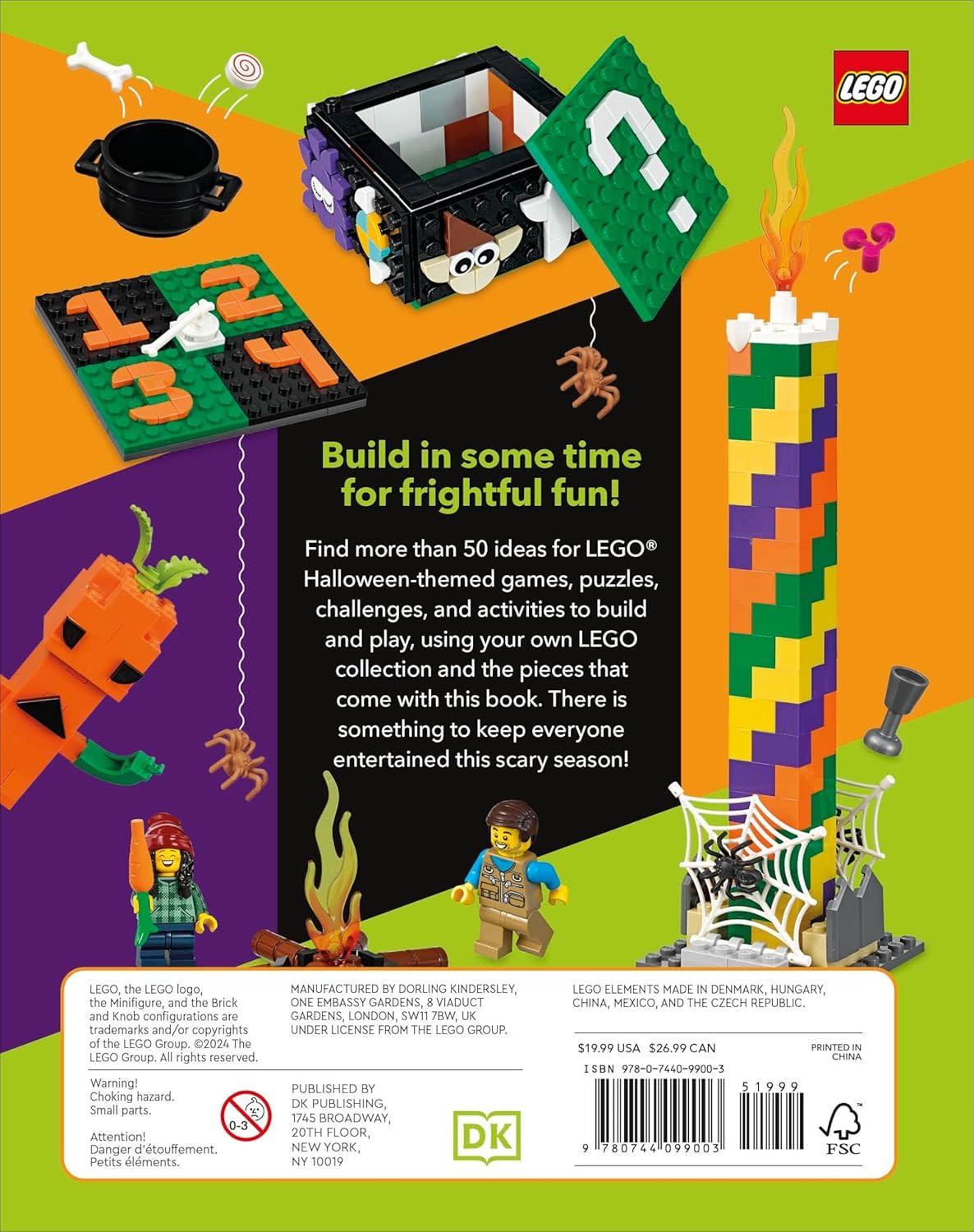 The Lego Halloween Games Book