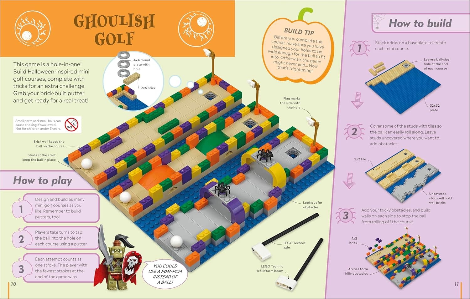 The Lego Halloween Games Book