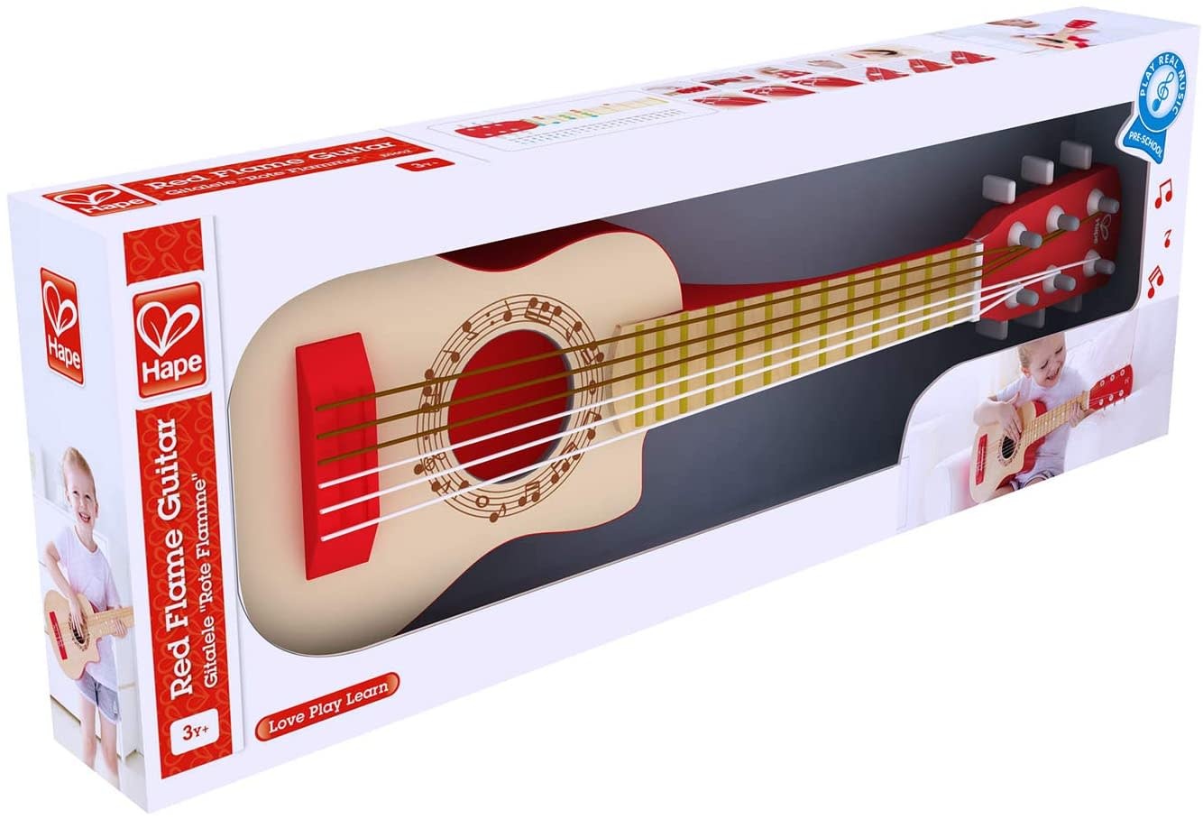 Hape Toys Hape Music Red Flame Guitar