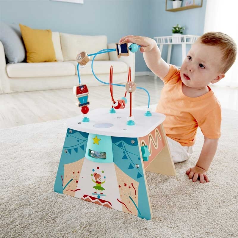 Hape Toys Hape Light-Up Circus Activity Cube