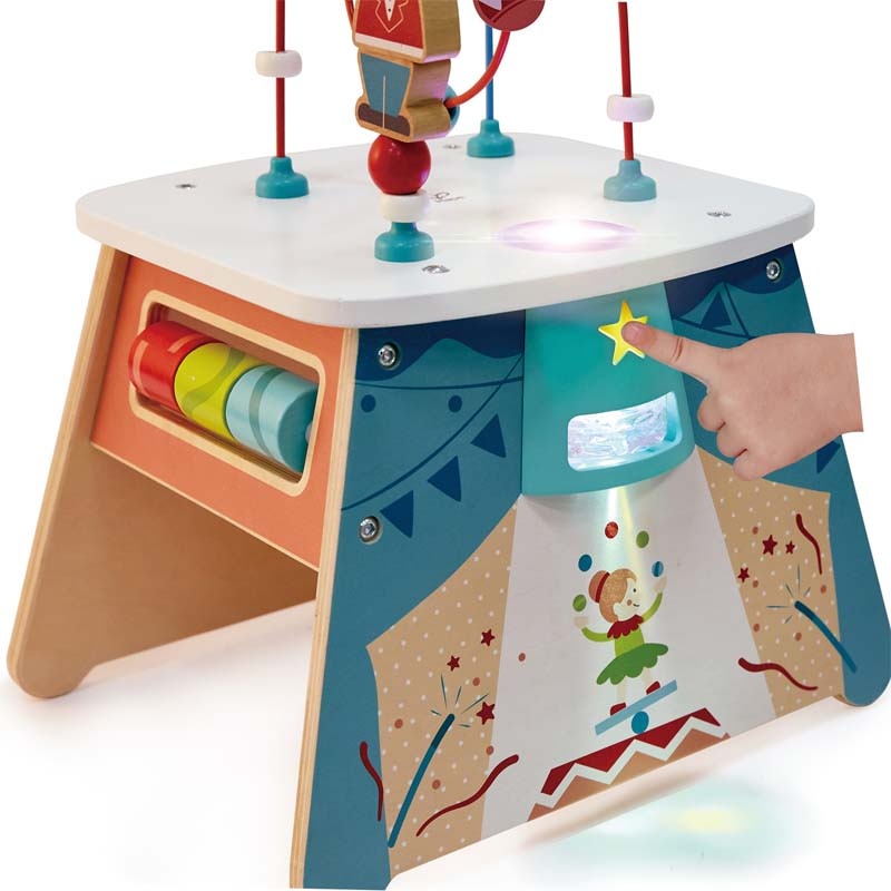Hape Toys Hape Light-Up Circus Activity Cube