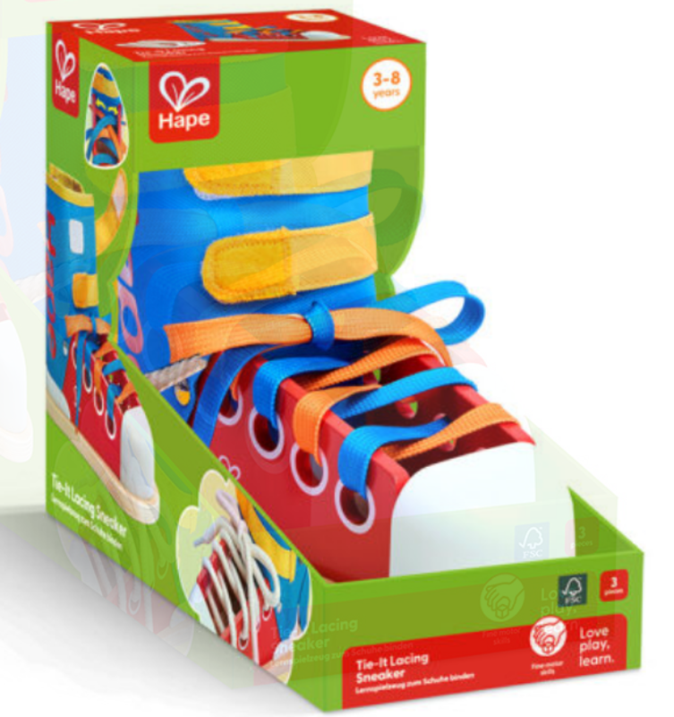 Hape Toys Hape Tie-It Lacing Sneaker