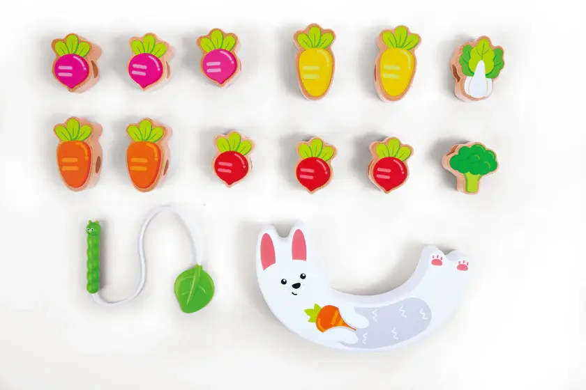 Hape Toys Hape Bunny Balance & Threading Game