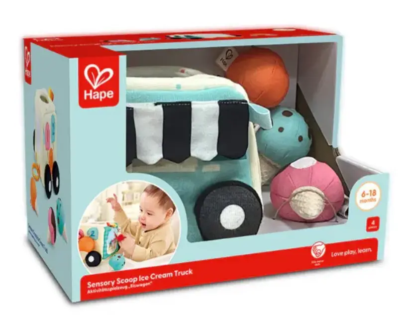 Hape Toys Hape Sensory Scoop Ice Cream Truck
