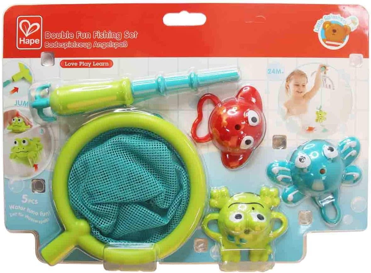 Hape Toys Hape Bath Double Fun Fishing Set
