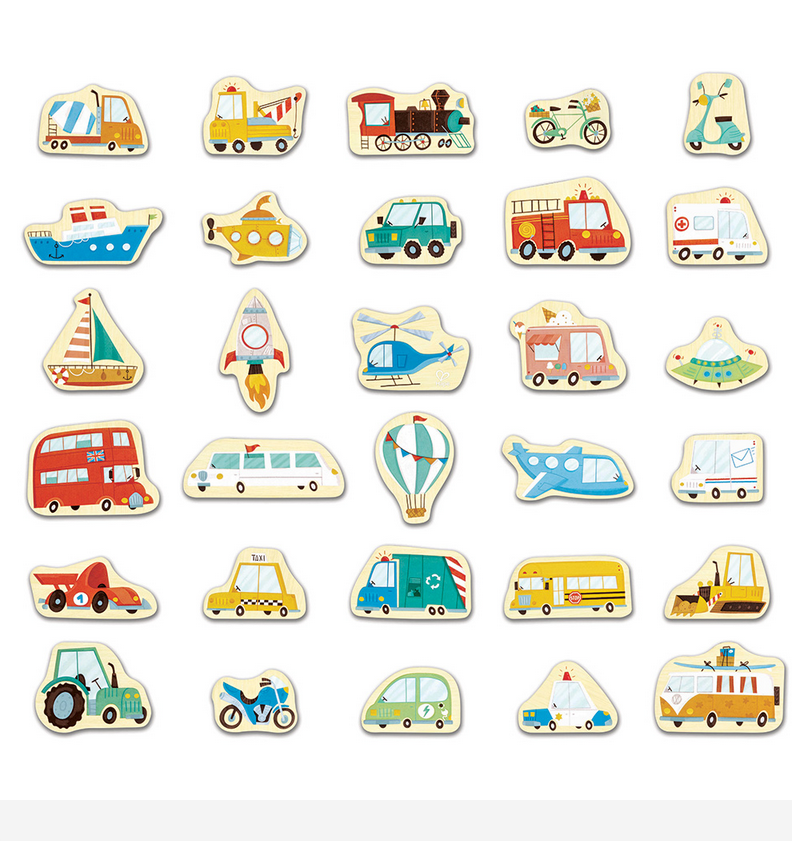 Hape Toys Hape Magnetic Vehicles