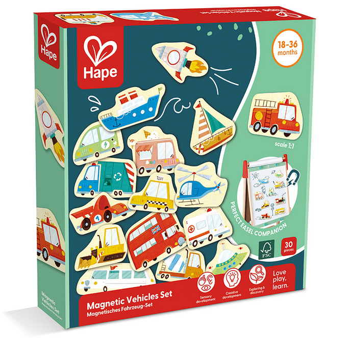 Hape Toys Hape Magnetic Vehicles