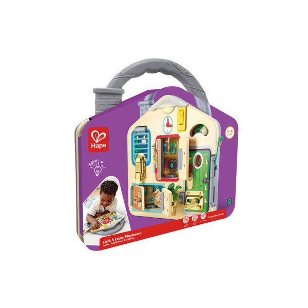 Hape Toys Hape Lock & Learn Playboard