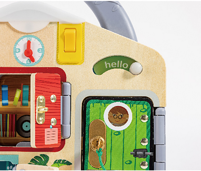 Hape Toys Hape Lock & Learn Playboard